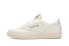 Buty sportowe damskie Reebok Club C 85 Vintage W Chalk Alabaster stylowe sneakersy białe (100007797)