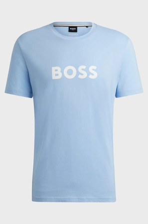 T-shirt męski BOSS RN AZZURRO niebieski (50503276-450)