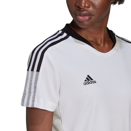 Koszulka damska adidas Tiro 21 Training Jersey biała (GM7580)