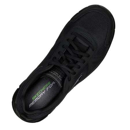 Buty treningowe męskie Skechers Track sneakersy czarne (52631-BBK)