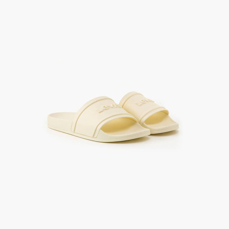 Wyprzedaż - Klapki damskie Levi's JUNE 3D S żółte (D75360002)