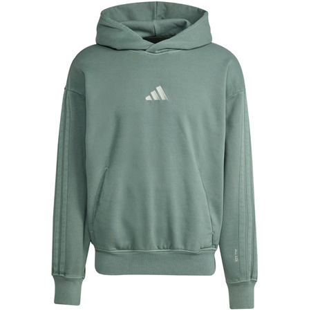 Bluza męska adidas A SZN W FL HD zielona (JL6538)