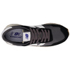 Wyprzedaż - Sneakersy męskie New Balance buty lifestylowe sportowe ze skóry zamszowej czarne (MS237GA)