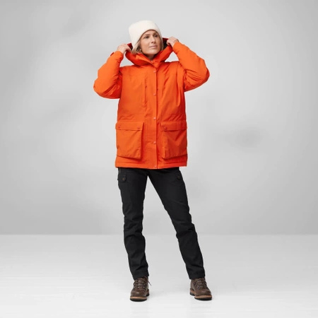 Kurtka ocieplana damska Fjällräven HC Hydratic Padded Jacket W Flame Orange (F14500152-214)