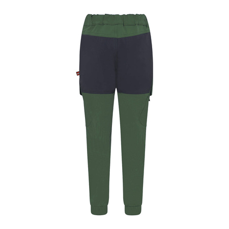 Wyprzedaż - Spodnie trekkingowe dziecięce Lego Wear LWPARKER 201 outdoorowe turystyczne zielone (11010621/884)