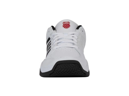 Męskie sneakersy K-Swiss COURT EXPRESS 2 WHITE/BLACK/MARS RED-M (04428-140-M)