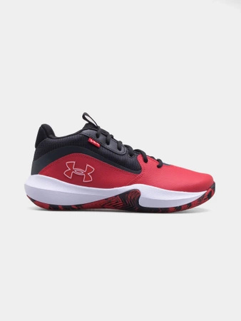 Buty sportowa męskie Under Armour koszykarskie sneakersy treningowe czerwone/czarne (3028512-600)