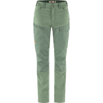 Spodnie damskie Fjällräven Abisko Midsummer Zip Off Trousers W Jade Green-Patina Green (F89834-613-614)