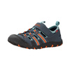 Sandały sportowe dziecięce dla chłopca/dziewczynki Trollkids Kids Sandefjord Sandal XT dark navy/dusky turquoise/glow orange (668-110)