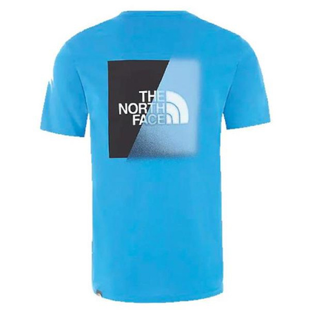 Niebieska koszulka męska M SS BD GLS The North Face (NF0A4M6OME91)