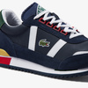 Sneakersy męskie granatowe Lacoste Partner Retro Leather buty sportowe czarne (7-43SMA0063092)