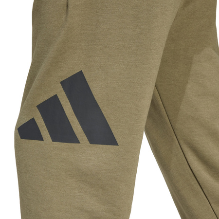 Spodnie męskie adidas Essentials Big Logo French Terry oliwkowe (JE8970)