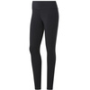 Wyprzedaż - Legginsy damskie Reebok TE COTTON LEGGING sportowe z wysoką talią treningowe czarne (FK6664)