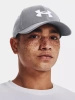 Czapka z daszkiem męska UNDER ARMOUR sportowa szara (1376700-035)