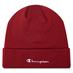 Czapka zimowa męska Champion Legacy BEANIE CAP akryl bordowa (804671RS506)