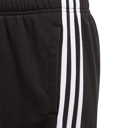 Spodenki dla dzieci adidas Essentials 3 Stripes Knit Short czarne (DV1796)