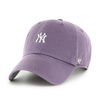 Czapka 47 Brand MLB NEW YORK YANKEES BASE RUNN Fioletowy (B-BSRNR17GWS-II)