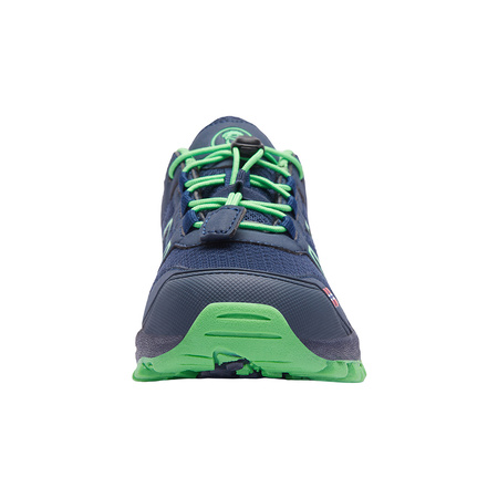 Buty hikingowe dziecięce dla chłopca/dziewczynki Trollkids Kids Sandefjord Hiker Low navy/green (253-100)