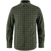 Koszula z długim rękawem męska Fjällräven Övik Flannel Shirt M Laurel Green-Indigo Blue (F82979-625-534)