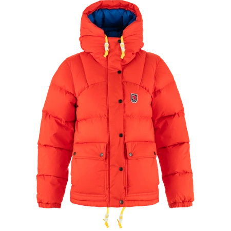 Kurtka puchowa ocieplana damska Fjällräven Expedition Down Lite Jacket W Flame Orange-UN Blue (F89995-214-525)