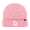 Czapka 47 Brand NEW YORK YANKEES CUFF KNIT Różowy (B-RKN17ACE-RSA)