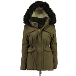 Kurtka zimowa damska parka Geographical Norway Celeste Kaki zielona DB LADY 056 (WW5310F/GN-KAKI)