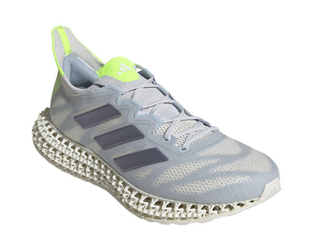 Wyprzedaż - Buty do biegania męskie adidas 4DFWD 3 M Błękitno-Limonkowe treningowe (IG8980)