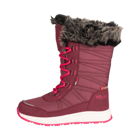 Wodoodporne buty zimowe Trollkids Girls Hemsedal Winter Boots XT dla dziewczynki (576-229)