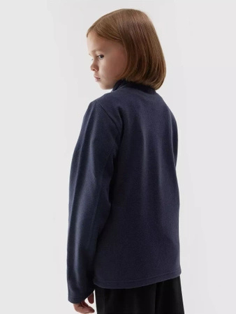 Bluza dziecięca 4F navy blue (4FJAW23TFLEM105-31S)