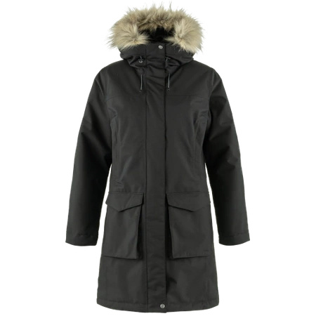 Kurtka ocieplana damska Fjällräven Nuuk Lite Parka W Black (F87161-550)