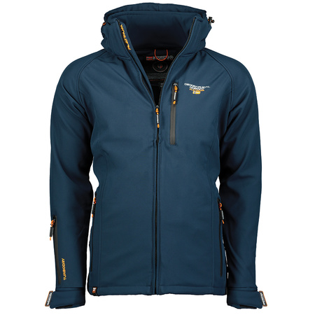 Kurtka męska Geographical Norway Taboo Navy DB MEN 009 softshell granatowa (WX2747H-GN-NAVY)