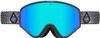 Gogle snowboardowe damskie/męskie Volcom Yae zimowe sportowe narciarskie niebieskie (VG0722319)