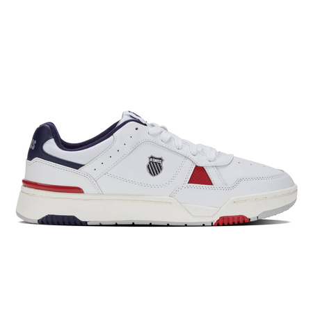 Wyprzedaż - Sneakersy męskie sportowe białe K-Swiss Match Pro LTH tenisówki ze skóry naturalnej (08905-130-M)