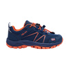 Buty hikingowe dziecięce dla chłopca/dziewczynki Trollkids Kids Sandefjord Hiker Low mystic blue/orange (253-142)