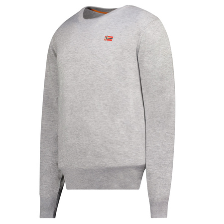 Longsleeve Geographical Norway FERASMO LIGHT GREY DB MEN 246 jasnoszary męska (WY1172H/GN-Light Grey)