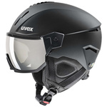 Kask narciarski Uvex Instinct visor 20 czarny męski/damski snowboardowy (56/6/260/20)