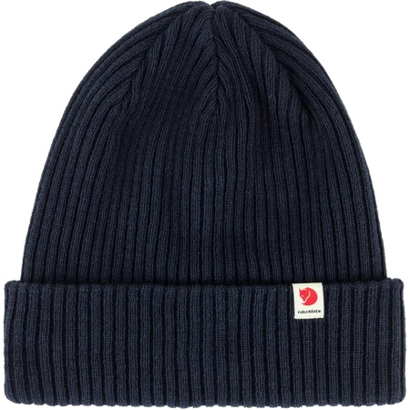 Czapka beanie Fjällräven Fjällräven Rib Hat Dark Navy (F13100184-555)