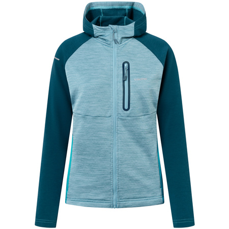 Bluza sportowa damska Viking Delmore Hoodie Lady z kapturem turkusowa (720/25/5584/7000)