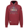 Bluza Geographical Norway GEXPE BURGUNDY DB MEN 100 bordowy męska (WZ3006H/GN-Burgundy)
