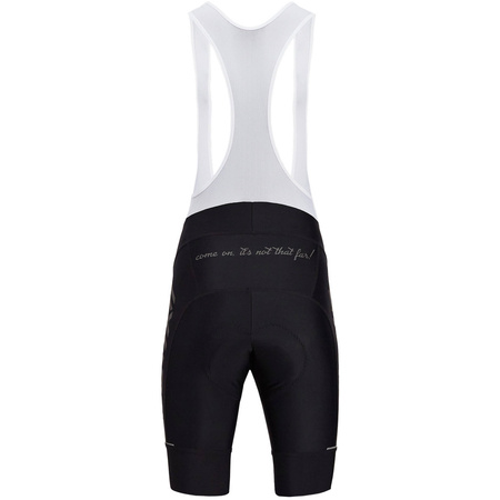 Spodenki rowerowe damskie Silvini Women Bottoms Suela Bib WP2046 na szelkach czarne (3122-WP2046/0801)