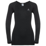 Koszulka techniczna damska Odlo Performance Warm Bl Top Crew neck l/s C/O (188031/60064)