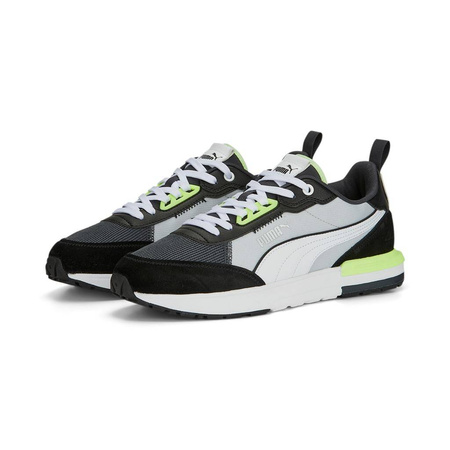 Sneakersy męskie do biegania Puma R22 buty sportowe szare (383462-18)