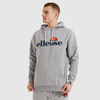 Wyprzedaż - Bluza z kapturem męska Ellesse SL Gottero OH Hoody Grey Marl szara (SHC07407-112)