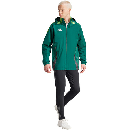 Kurtka męska adidas Tiro 24 Competition All-Weather zielona (IR9521)