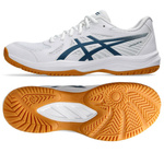 Buty do siatkówki męskie Asics Upcourt 6 sportowe halowe treningowe białe (1071A104-100)