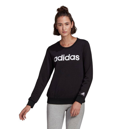 Bluza damska czarna adidas ESSENTIALS LOGO SWEATSHIRT (GL0718)