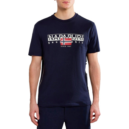 Koszulka Napapijri S-AYLMER BLU MARINE Granatowy (NP0A4HTO176)