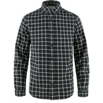 Koszula z długim rękawem męska Fjällräven Övik Flannel Shirt M Dark Navy-Chalk White (F82979-555-113)