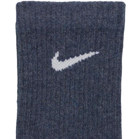 Skarpety Nike Everyday Plus Cushioned 3 pary ciemnoszare  beżowe  jasnoszare (SX6888 901)