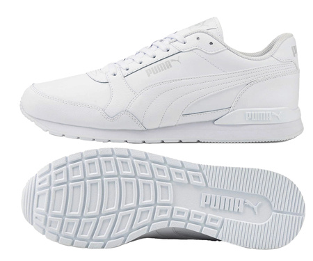 Sneakersy damskie/męskie Puma ST Runner V3 L buty sportowe białe (384855-10)